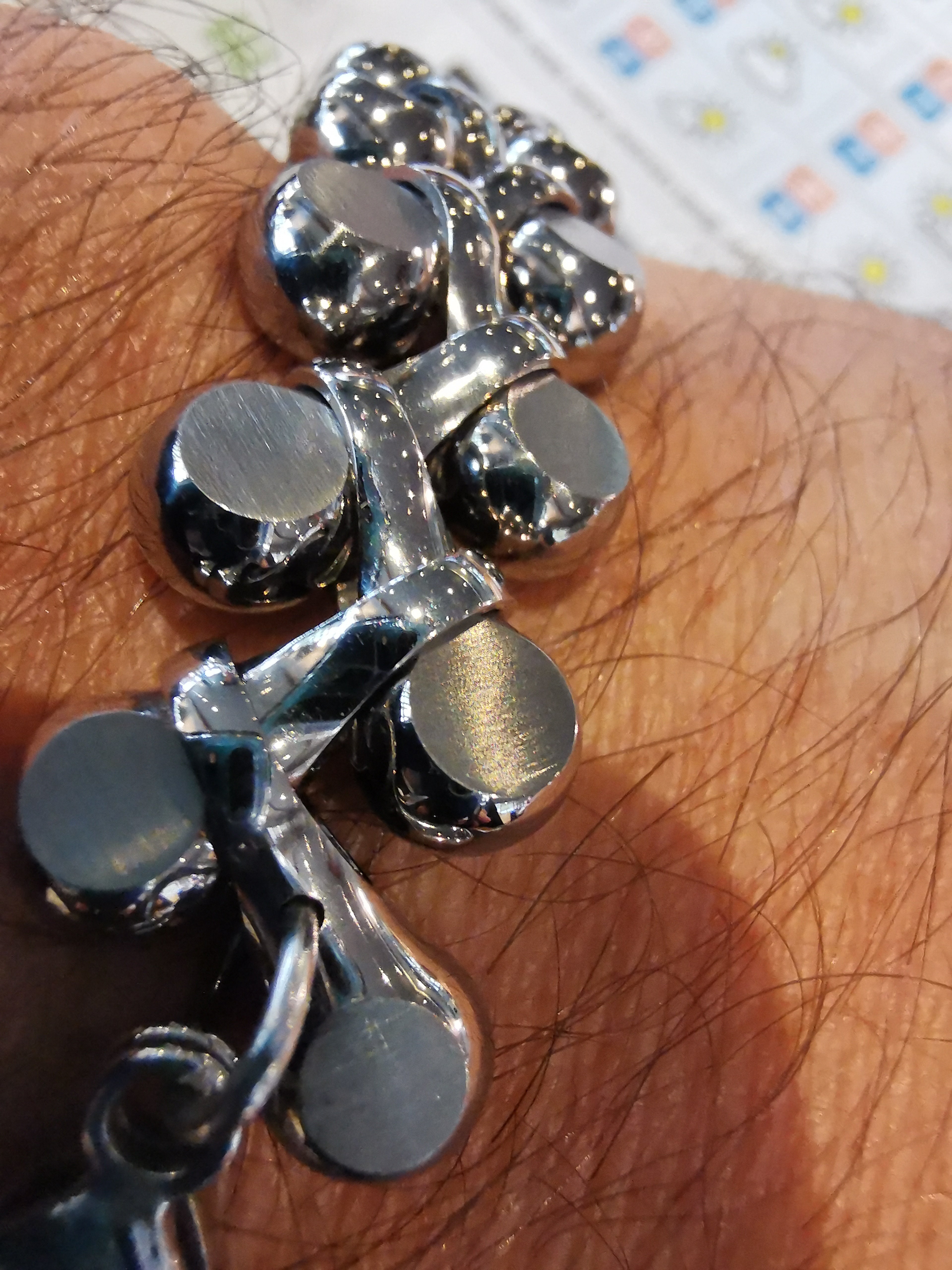 316L steel curb link bracelet